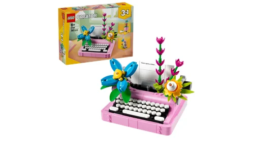 LEGO Creator Skrivmaskin med blommor 31169, bild 3