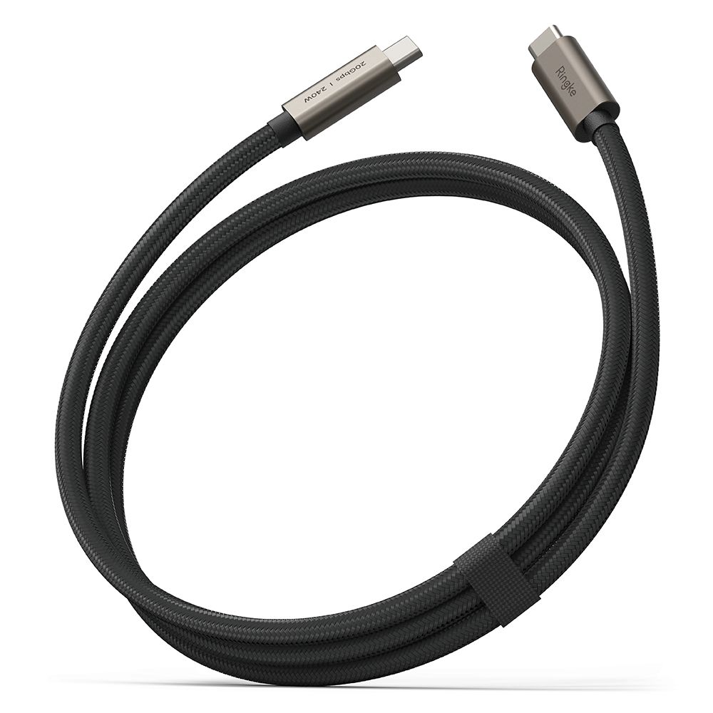 Ringke USB-C 3.2 Gen. PD240W Kabel 200cm - Svart, bild 2