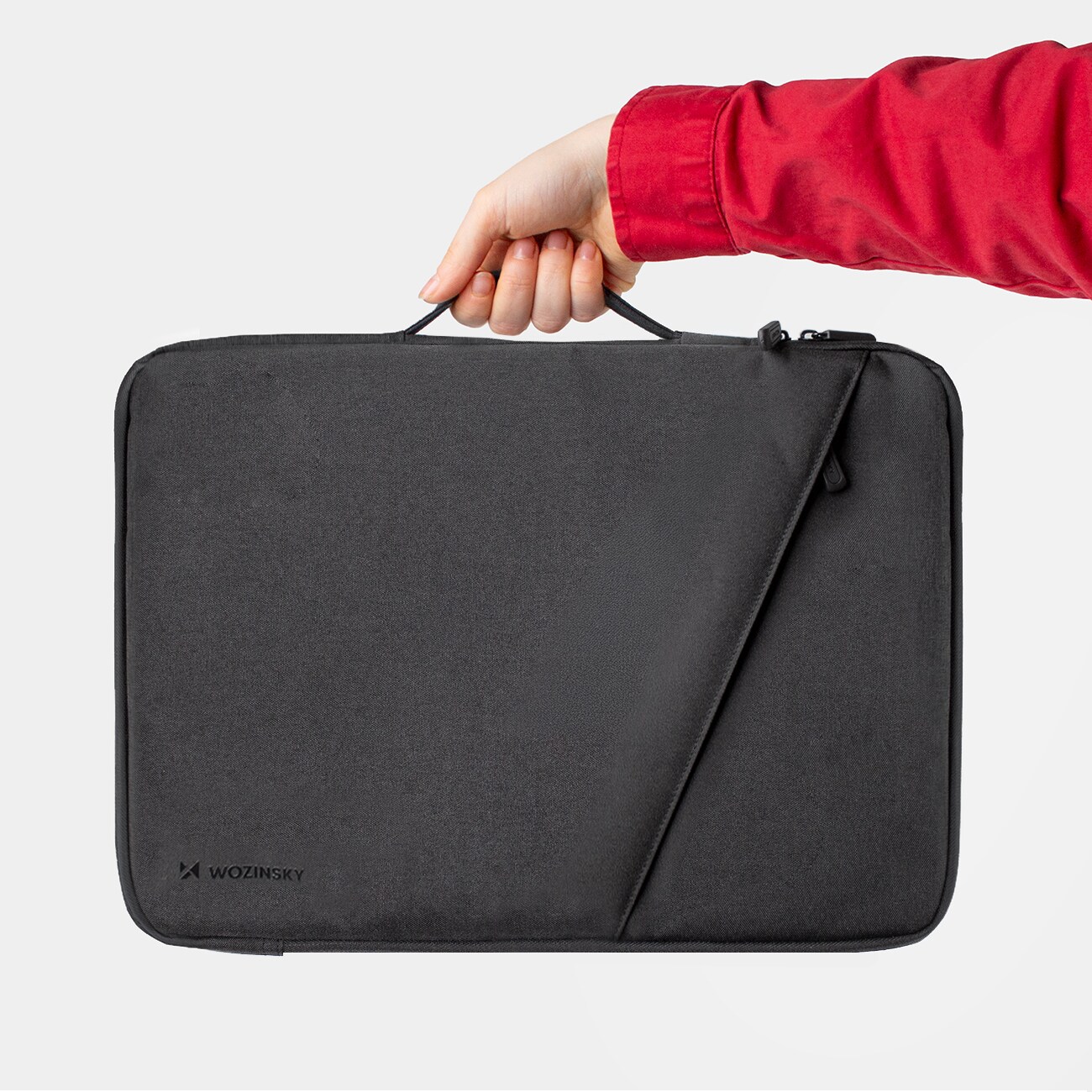 Wozinsky WTNP-15B 15,6-tums datorväska med infällbart handtag – svart, bild 2