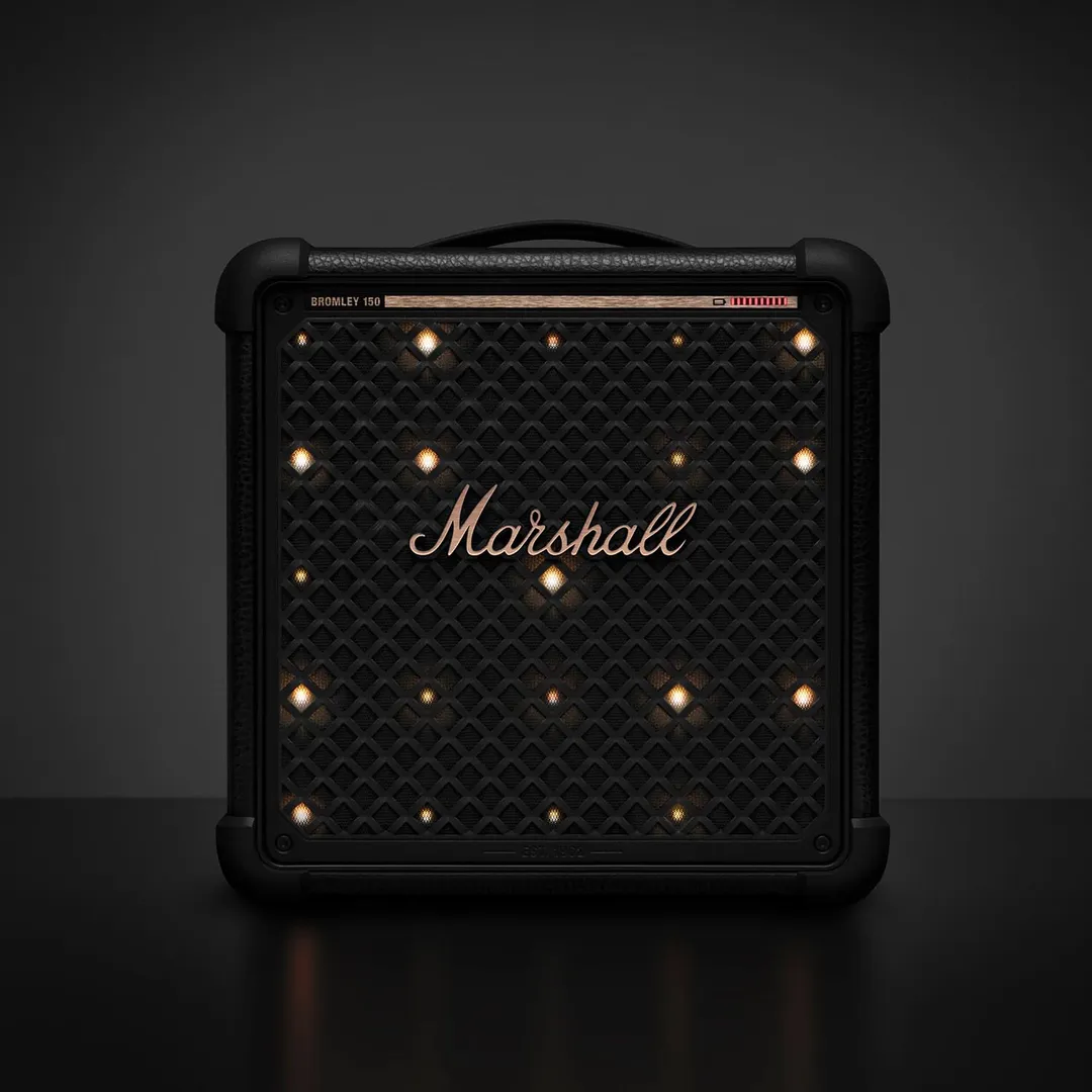 Marshall Bromley 150 - Black and Brass, bild 4