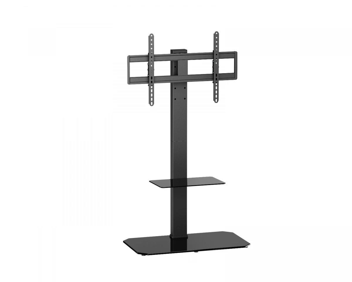 MaxMount Heavy-Duty Golvstativ för TV 43"-86" - Svart
