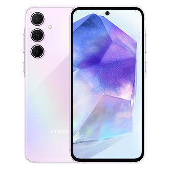 Samsung Galaxy A55 5G 256 GB, Awesome Lilac, bild 3