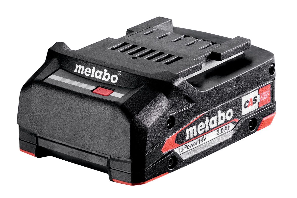 Metabo 625026000 batteri 18 V 2,0 Ah Li-Power Li-Ion