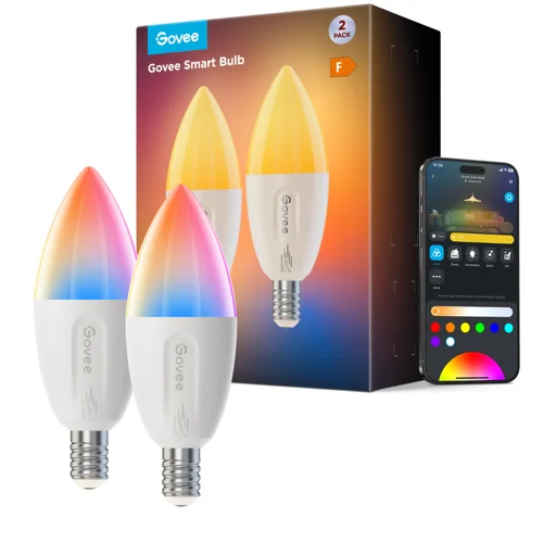 Govee Smart E14 WIFI+BT smartlampa, 2 st