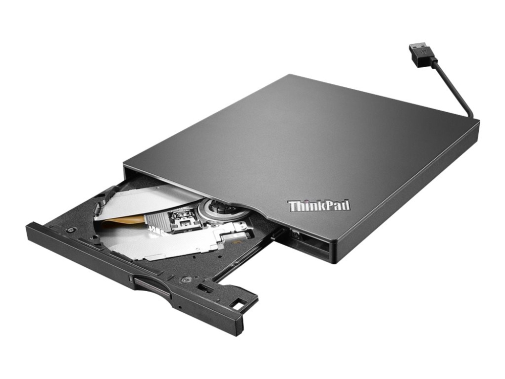 Lenovo ThinkPad UltraSlim 4XA0E97775 extern DVD-brännare DVD±RW USB 3.0 svart
