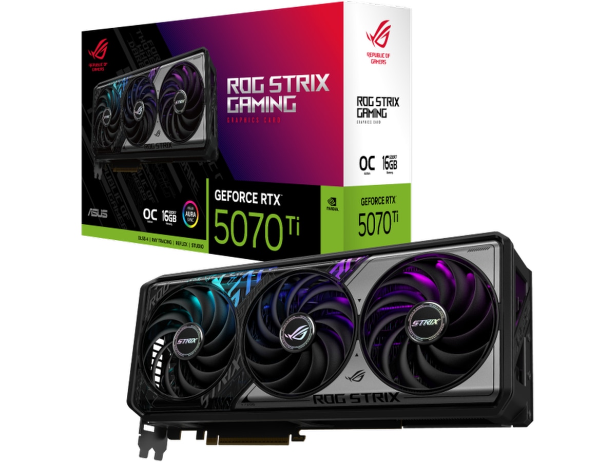 ROG Strix Geforce RTX 5070 Ti 16 GB OC grafikkort