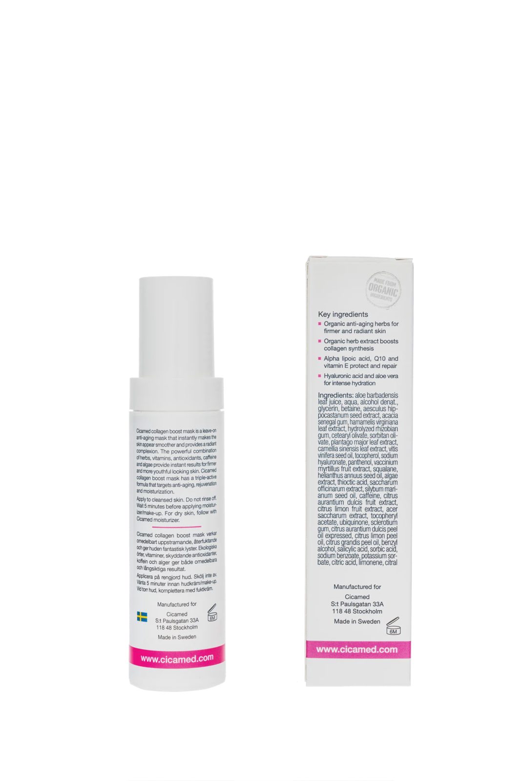 Cicamed Collagen Boost Mask 50 ml, bild 2