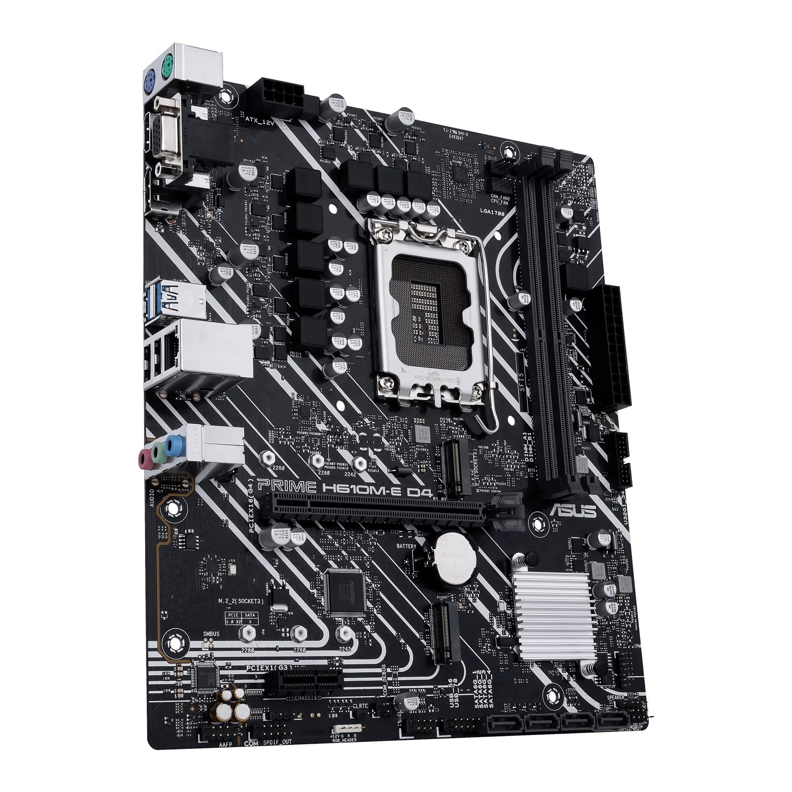 ASUS Prime H610M-E D4-CSM mATX LGA1700, bild 4