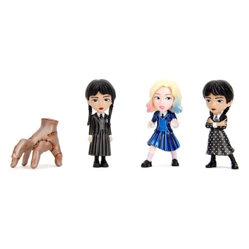 Jada Wednesday Series Die Cast Metalfigs 4-Pack