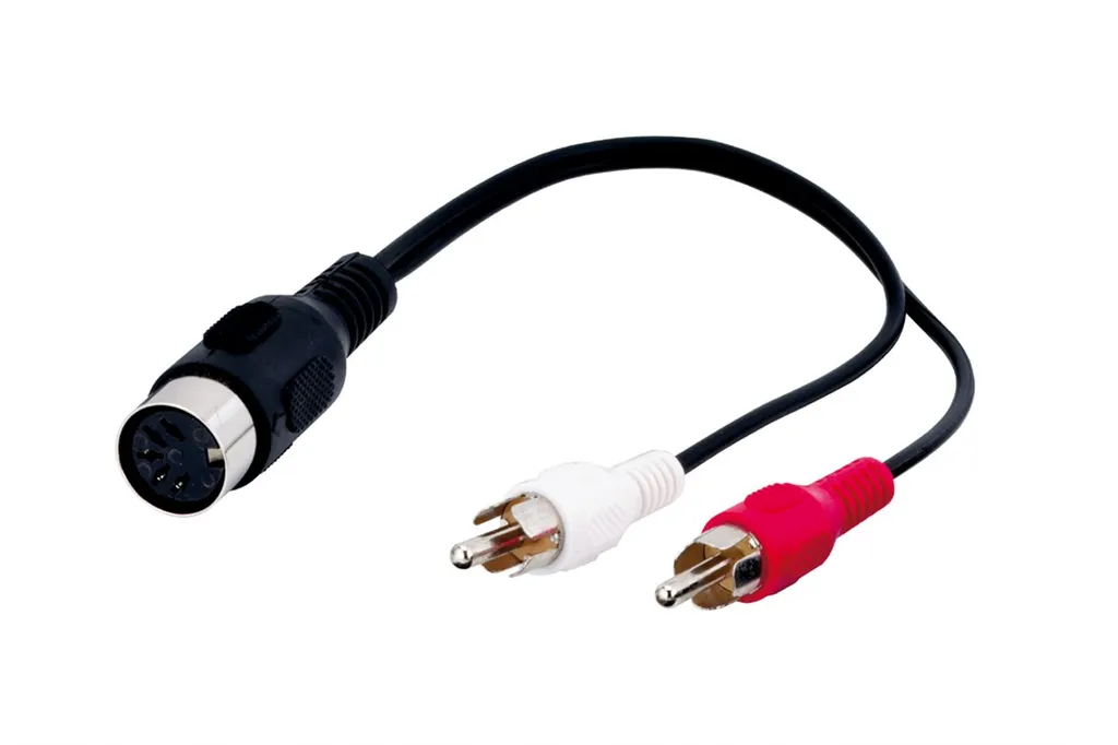 DIN till RCA-adapter 0,2 m, bild 3