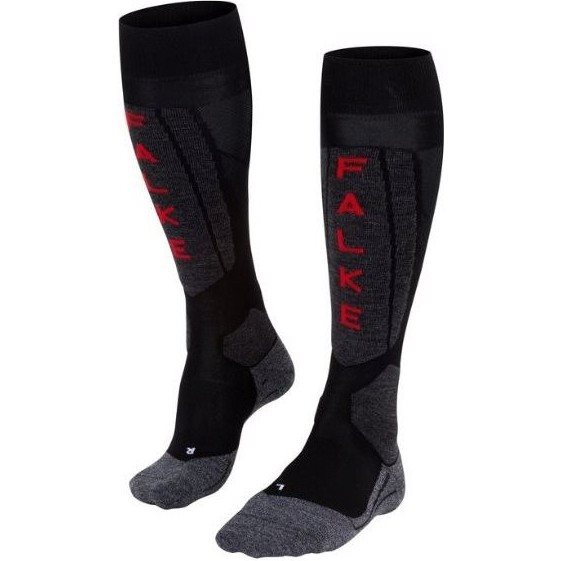 Falke Sk5 Expert Women Black/Grey/Red - 39-40