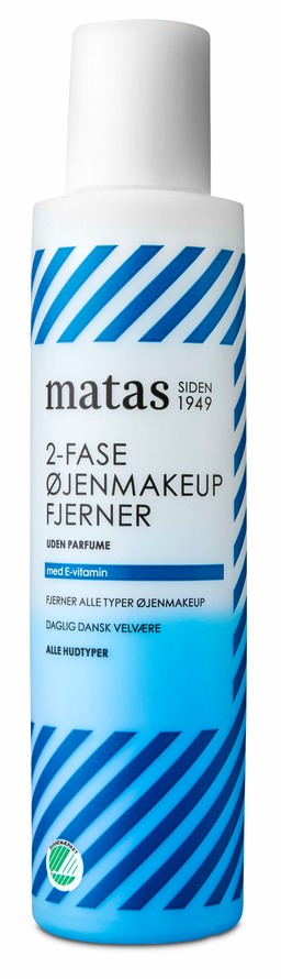 Matas Striber 2-Phase Eye Makeup Remover For All Skin Types Fragrance Free 125 ml 125 ml