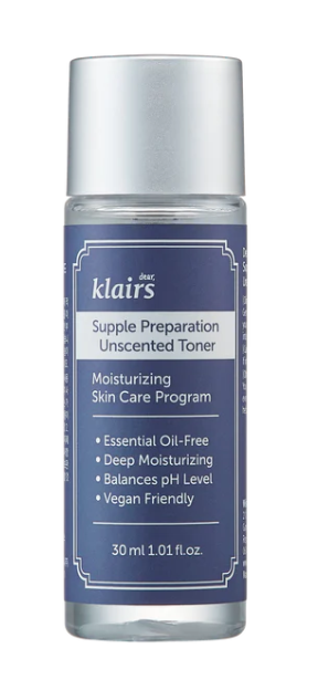 Klairs Supple Preparation Unscented Toner Miniature 30 ml
