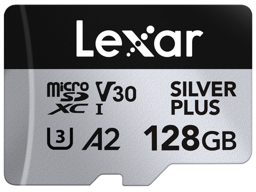 Lexar Professional Silver Plus 128 GB microSDXC minneskort, bild 2