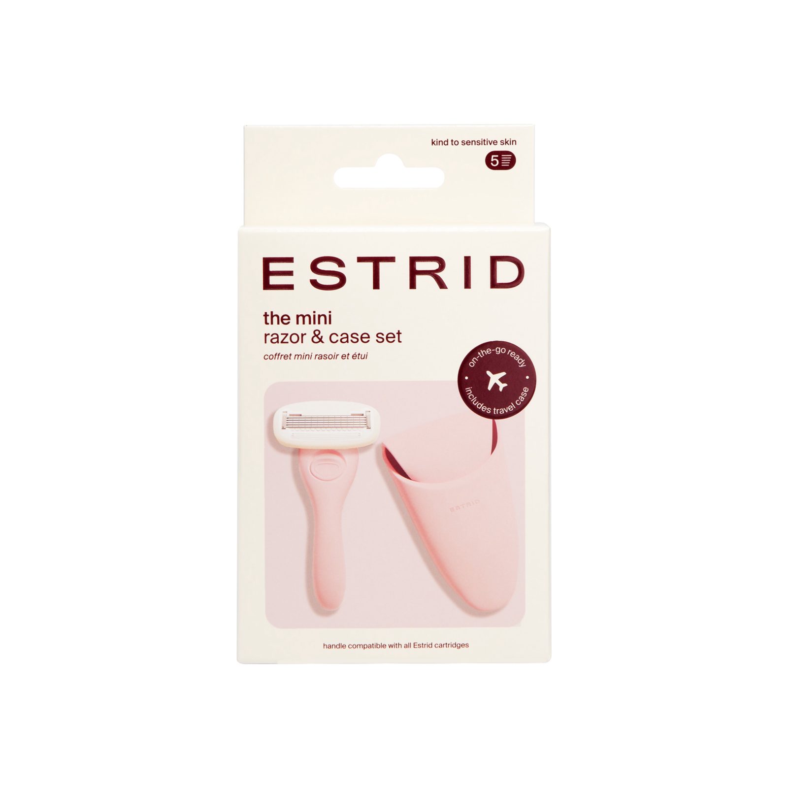 Estrid The Mini Razor & Case Set Bloom Bloom, bild 2