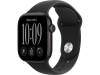 Apple Watch Series 12 GPS + Cellular 42 mm svart aluminium, svart Sportband - S/M, bild 2