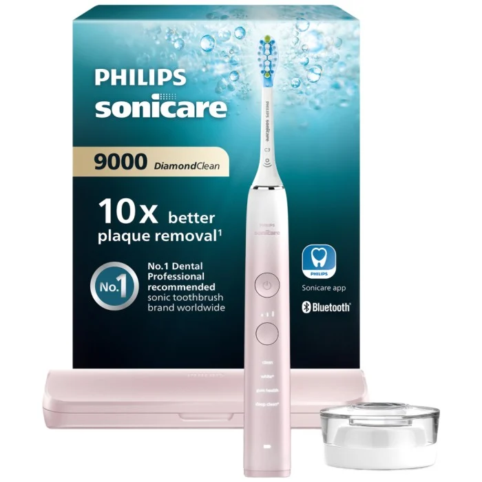 Philips Sonicare DiamondClean 9000 eltandborste HX991184 (rosa)