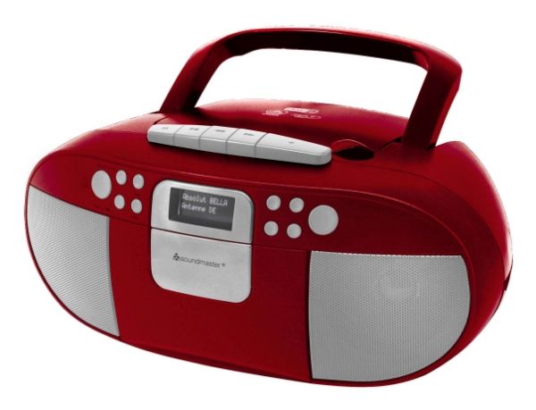 Soundmaster SCD7800RO, Analog och digital, DAB+, FM, Spelare, CD, CD-R, CD-RW, 3 W, LCD