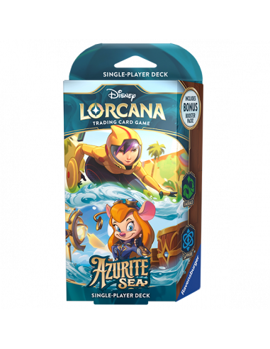 Disney Lorcana TCG: Azurite Sea Starter Deck Emerald & Sapphire, bild 2