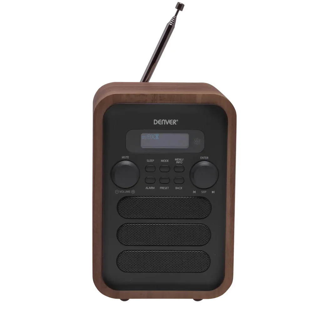 DENVER DAB-48 - DAB-radio - 2.5 Watt (Total) - grå, bild 3