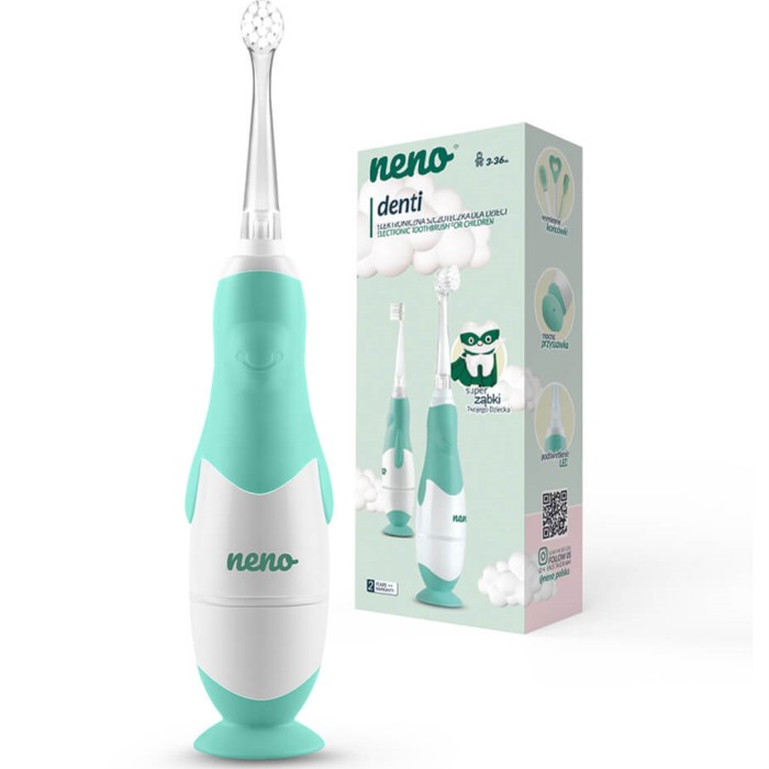Neno eltandborste Denti 3 mån+, mintgrön