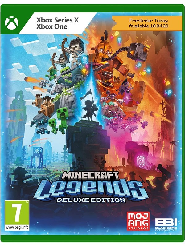 Minecraft Legends (Deluxe Edition) - Microsoft Xbox One - Real Time Strategy