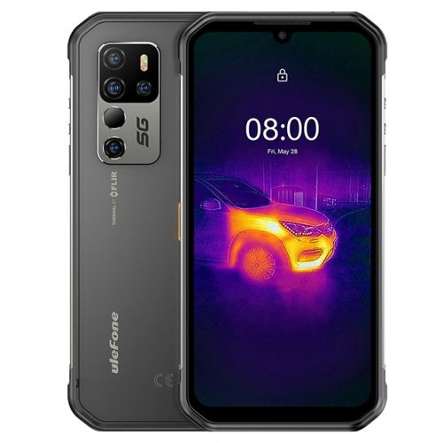 Ulefone Armor 11T 5G, 15,5 cm (6.1), 8 GB, 256 GB, 48 MP, Android 11, Svart