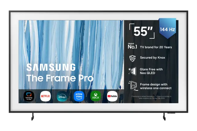 Samsung 55" The Frame Pro - 4K Neo QLED TV 2026 - TQ55LS03HWUXXC