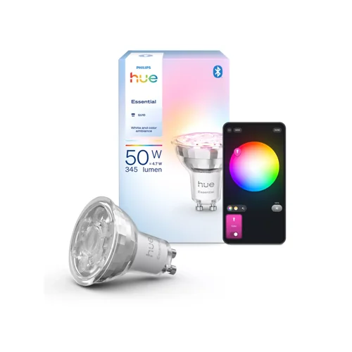 Philips Hue Essential WCA smart lampa 4,7W GU10