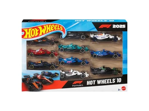 Hot Wheels F1 Racing 1:64 10-pack, bild 2