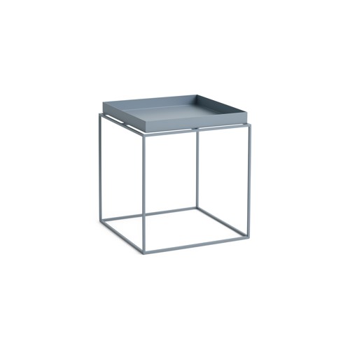 HAY - Tray Bord - Medium - 40x40x44 cm - Duvblå