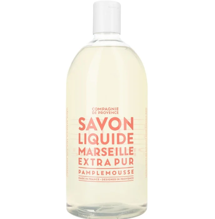 Compagnie de Provence Liquid Marseille Soap Refill Pink Grapefruit 1000 ml, bild 2