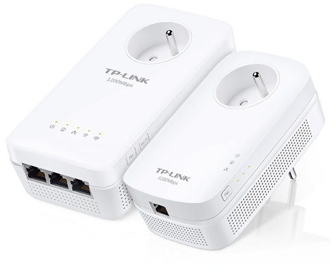 TP-Link TL-WPA8631P KIT AV1300 Gigabit Passthrough Powerline ac Wi-Fi Kit