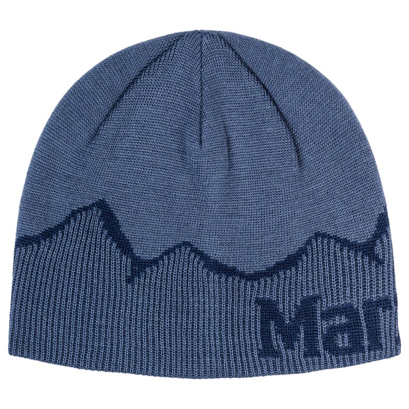 Marmot Mountainscape Wool Beanie Blue Currant - OneSize