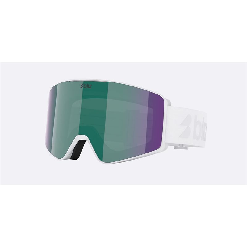 Bliz G001 Matte White / Brown W Green Multi
