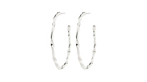 PILGRIM - WYATT Earrings - Silver-Plated - 40 mm, bild 3