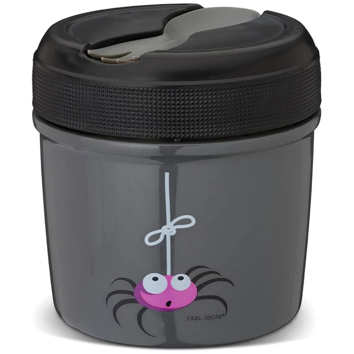 Carl Oscar TEMP LunchJar 0,5 l, Grå Spindel
