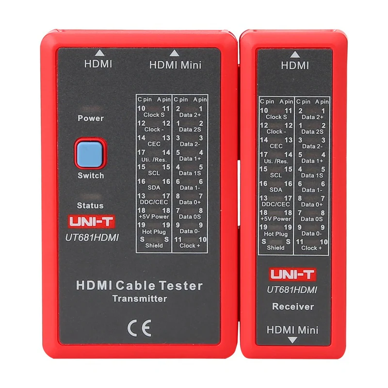 HDMI-kabelprovare UNI-T UT681HDMI