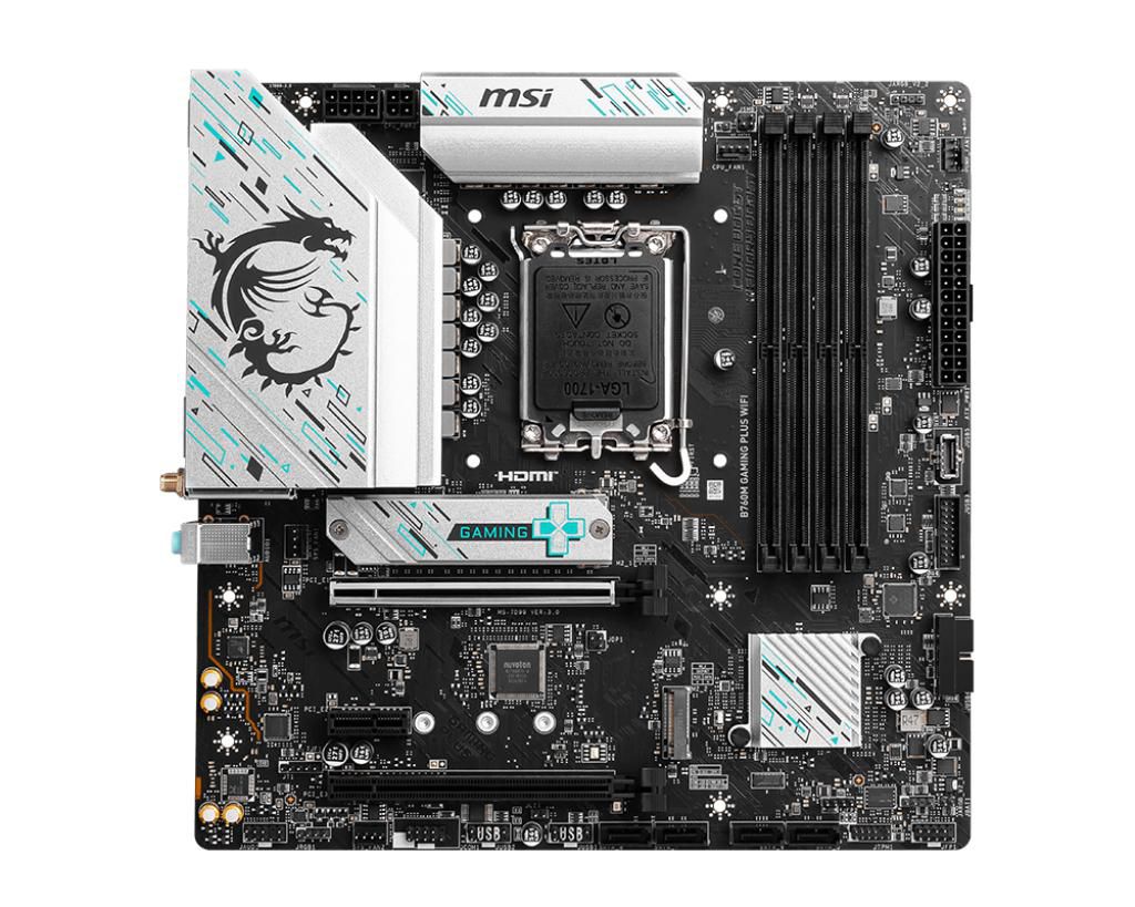 MSI B760M GAMING PLUS WIFI moderkort, bild 4
