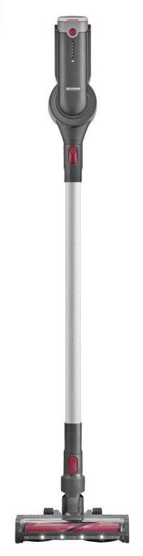 Severin HV 7968 skaftdammsugare 300 W 2-i-1 sladdlös 0,4 l, antracit/röd/silver
