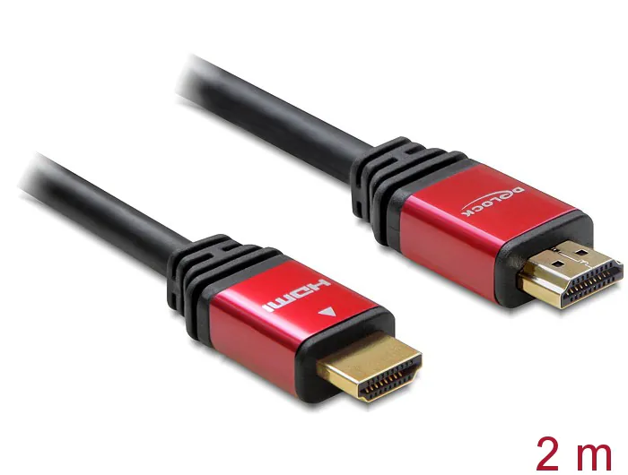 Delock HDMI-kabel 4K 30 Hz 2m