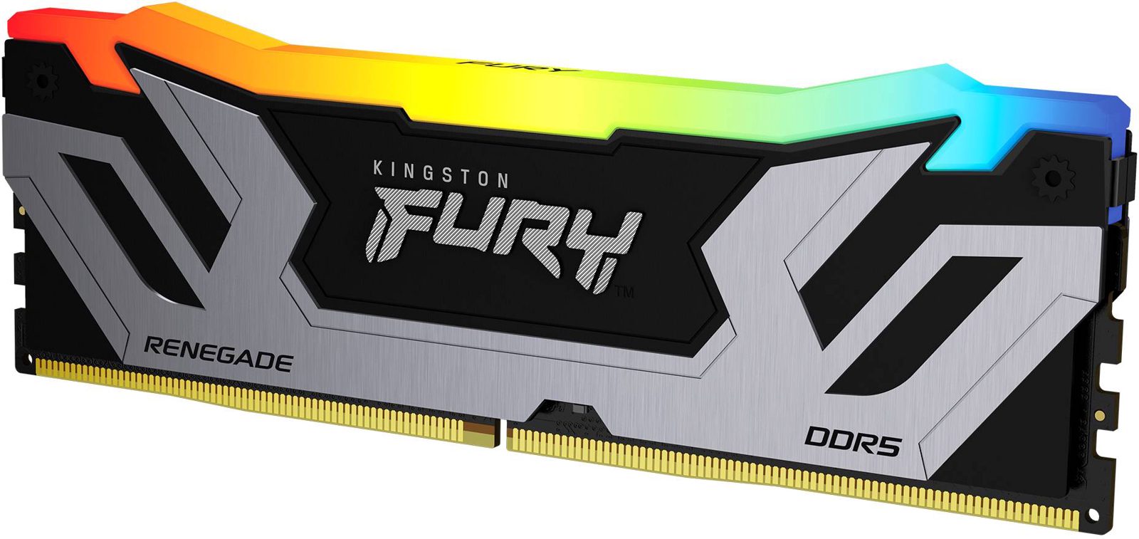 Kingston 24GB (1x24GB) DDR5 CUDIMM 8400MHz CL40 FURY Renegade Silver RGB XMP 3.0, bild 2