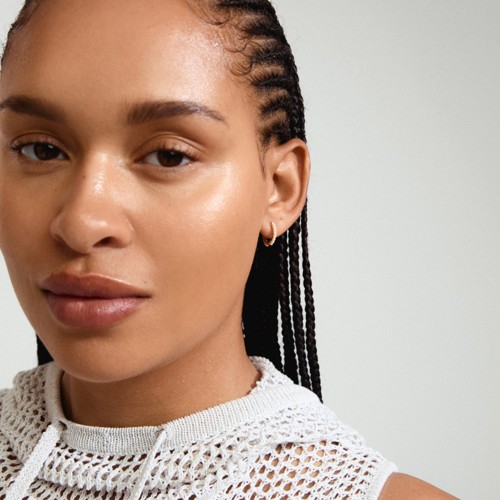 PILGRIM - KALIA Hoop Earrings - Gold-Plated - 15 mm