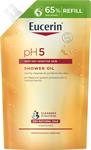 Eucerin pH5 Shower Oil Oparfymerad Refill 400 ml, bild 4