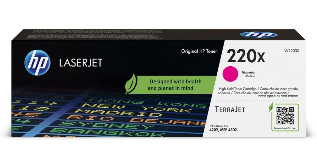 HP 220X LaserJet tonerkassett, magenta, bild 3