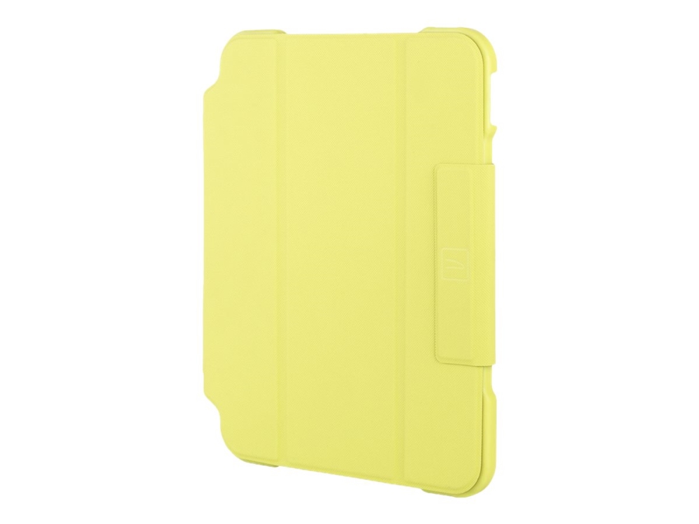 TUCANO Alunno - Vikbart fodral för surfplatta - robust - återvunnen plast, termoplastisk polyuretan (TPU), genomskinligt polykarbonat - gul - för Apple 10.9-inch iPad Wi-Fi + Cellular