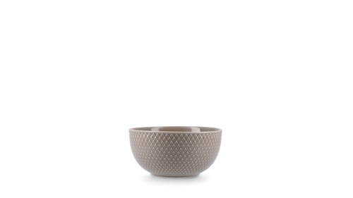 Lyngby Porcelæn - Rhombe Earth Skål - Clay - Ø13 cm, bild 3