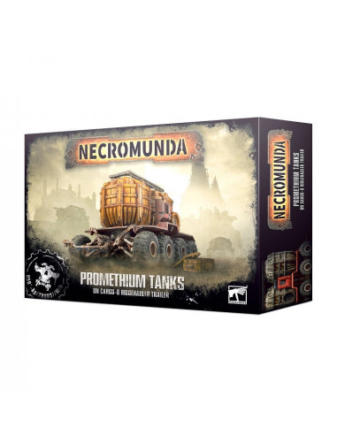 NECROMUNDA: PROMETHIUM TANKS ON CARGO-8 TRAILER
