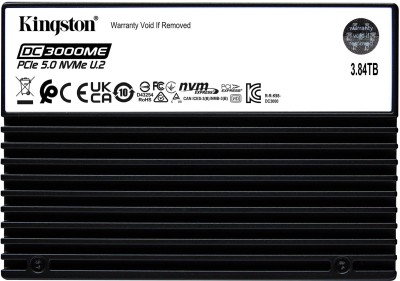 3.84 TB Kingston DC3000ME Enterprise SSD, U.2 PCIe 5.0 NVMe