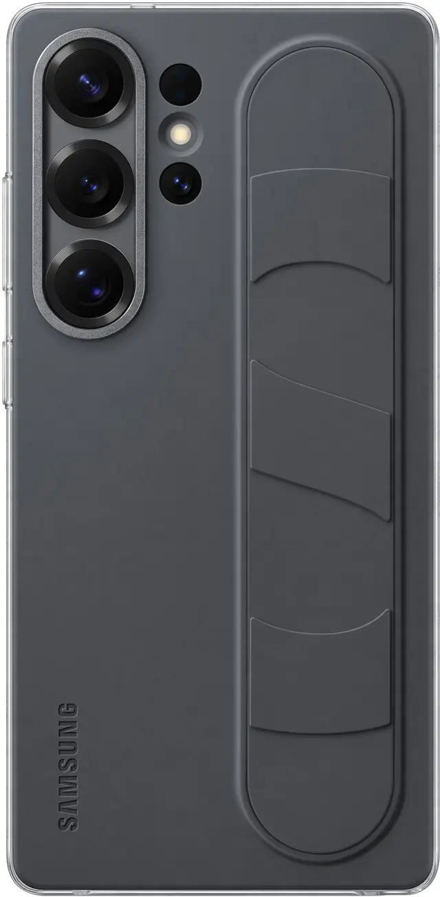 Samsung Galaxy S25 Ultra Standing Grip skal, svart, bild 2